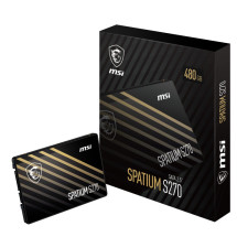 foto de SSD MSI SPATIUM 480GB S270 SATA3
