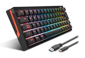 foto de KROM KREATOR MINI TECLADO MECÁNICO RGB