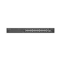 foto de SWITCH RUIJIE REYEE RG-ES126S-P V2 10/100 24p GIGA 2p POE 180w