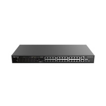 foto de SWITCH RUIJIE REYEE RG-ES126S-P V2 10/100 24p GIGA 2p POE 180w