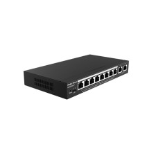 foto de SWITCH RUIJIE REYEE RG-ES210GC-LP GIGALAN 10p POE 70w