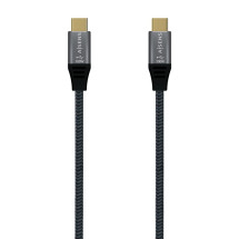 foto de CABLE AISENS USB 3.2 GEN2x2 ALU 20GBPS 8K30HZ 5A 100W USB-C 2.0M