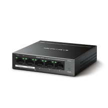 foto de SWITCH MERCUSYS GIGABIT ETHERNET DE 5 PUERTOS POE