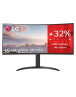 foto de MONITOR LG 34WP75CP-B 34 UWQHD 5MS CURVO NEGRO USB-C HDMI X2 DP REGULABLE VESA
