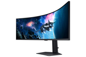 foto de Samsung G95C pantalla para PC 124,5 cm (49) 5120 x 1440 Pixeles Dual QHD LED Negro