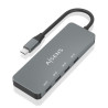 foto de HUB AISENS USB 3.2 GEN2 10G USB-C/M-4XUSB-C/H 15CM GRIS