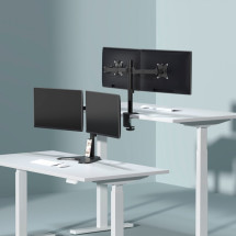 foto de SOPORTE AISENS MESA GIRATORIO E INCLINABLE MONITOR/TV 9KG 17-32 NEGRO