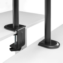 foto de SOPORTE AISENS MESA GIRATORIO E INCLINABLE MONITOR/TV 9KG 17-32 NEGRO