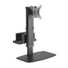 foto de SOPORTE AISENS MESA GIRATORIO E INCLINABLE MONITOR/TV MINI PC 8KG 17-32 NEGRO