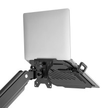 foto de SOPORTE AISENS UNIVERSAL PORTATIL 12-17 PARA MONTAJE EN SOPORTE MONITOR NEGRO
