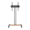 foto de SOPORTE MONITOR AISENS SUELO CON RUEDAS MONITOR/TV 35KG 32-55 NEGRO