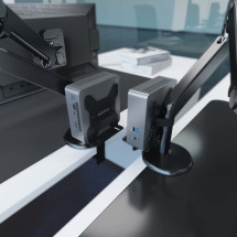 foto de SOPORTE AISENS MINI PC MUY VERSATIL NEGRO