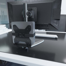 foto de SOPORTE AISENS MINI PC MUY VERSATIL NEGRO