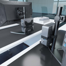 foto de SOPORTE AISENS MINI PC MUY VERSATIL NEGRO