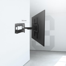 foto de SOPORTE AISENS GIRATORIO INCLINABLE NIVELABLE MONITOR TV 60-120 120KG