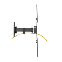 foto de SOPORTE AISENS PARED GIRATORIO INCLINABLE MONITOR/TV 30KG 23-55 NEGRO