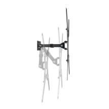 foto de SOPORTE AISENS PARED GIRATORIO INCLINABLE MONITOR/TV 30KG 23-55 NEGRO