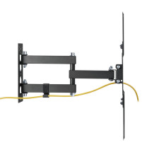foto de SOPORTE AISENS PARED GIRATORIO INCLINABLE MONITOR/TV 30KG 23-55 NEGRO