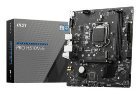 foto de PLACA BASE MSI PRO H510M-B 1200 SOLO 10ª  MATX 2XDDR4
