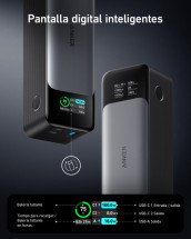foto de POWERBANK ANKER 737 GEN2 DISPLAY 24K 140W NEGRO