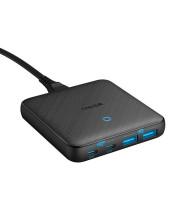 foto de CARGADOR SOBREMESA ANKER 65W 2A/2C SLIM NEGRO