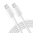 foto de CABLE ANKER 322 USB-C A USB-C 1,8M 60W BLANCO