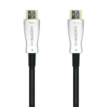 foto de CABLE HDMI AISENS V2.0 OPTICO ACTIVO AOC 4K60HZ M/M 20M NEGRO