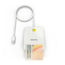 foto de LECTOR DE TARJETAS INTELIGENTE AISENS DNIE BLANCO