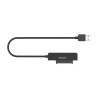 foto de ADAPTADOR AISENS SATA A USB-A USB 3.0/3.1 GEN1 DISCOS 2.5 NEGRO