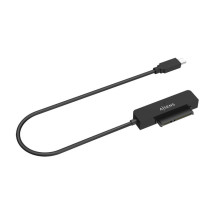 foto de ADAPTADOR AISENS SATA A USB-C USB 3.0/3.1 GEN1 DISCOS 2.5 NEGRO