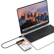 foto de ADAPTADOR AISENS SATA A USB-C USB 3.0/3.1 GEN1 DISCOS 2.5 NEGRO