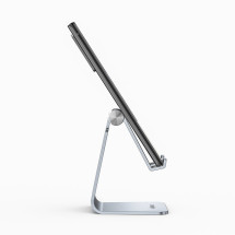 foto de SOPORTE TABLET AISENS SOBREMESA M AJUSTABLE PLATA