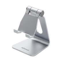 foto de SOPORTE TABLET AISENS SOBREMESA M AJUSTABLE PLATA