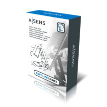 foto de SOPORTE AISENS SOBREMESA M AJUSTABLE (2 PIVOTES) MOVIL TABLET