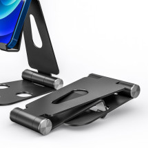 foto de SOPORTE AISENS SOBREMESA XL AJUSTABLE (2 PIVOTES) MOVIL TABLET