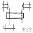 foto de SOPORTE DE PARED GEMBIRD PARA TV (FIJO) 37-70 (35 KG)
