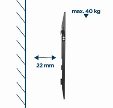 foto de SOPORTE DE PARED GEMBIRD PARA TV (FIJO) 37-70