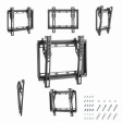 foto de SOPORTE DE PARED GEMBIRD PARA TV (INCLINABLE) 23-42