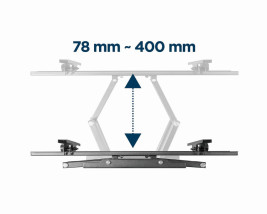 foto de SOPORTE DE PARED GEMBIRD PARA TV DE MOVIMIENTO COMPLETO 37-70