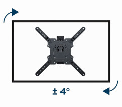 foto de SOPORTE DE PARED GEMBIRD PREMIUM PARA TV MOV. COMPLETO 32-55 32 KG