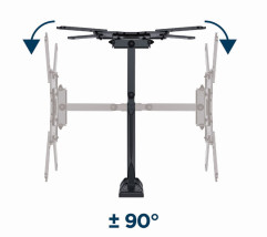 foto de SOPORTE DE PARED GEMBIRD PREMIUM PARA TV MOV. COMPLETO 32-55 32 KG