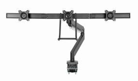 foto de SOPORTE GEMBIRD AJUSTABLE DE MESA PARA 3 MONITORES
