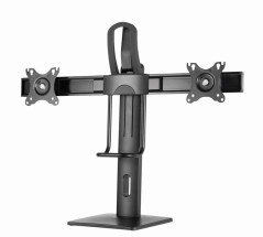 foto de SOPORTE DE MESA GEMBIRD PARA DOS MONITORES ALTURA REGULABLE