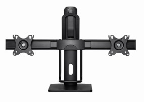 foto de SOPORTE DE MESA GEMBIRD PARA DOS MONITORES ALTURA REGULABLE