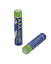 foto de PILAS AAA GEMBIRD NI-MH RECARGABLE 1000MAH 2PCS BLISTER PACK