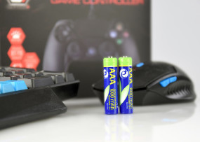 foto de PILAS AAA GEMBIRD NI-MH RECARGABLE 1000MAH 2PCS BLISTER PACK