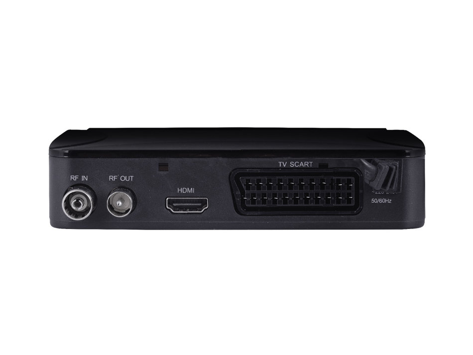 STRONG Sintonizador TDT DVB-T2 HD SRT8119 Euroconector/HDMI/Usb Negro