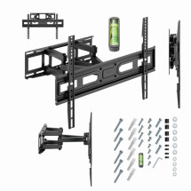 foto de SOPORTE DE PARED GEMBIRD PARA TV DE MOVIMIENTO COMPLETO 37- 80 PULGADAS