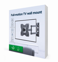 foto de SOPORTE DE PARED GEMBIRD PARA TV DE MOVIMIENTO COMPLETO 23-42 PULGADAS