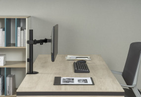 foto de BRAZO DE MONITOR GEMBIRD PARA ESCRITORIO 17-32 PULGADAS